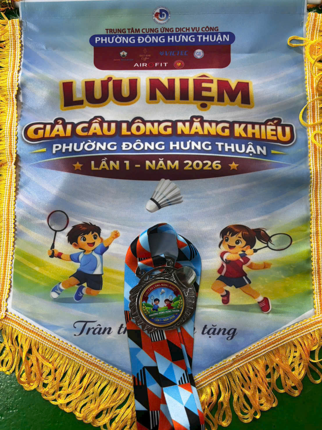 Không gian học viện cầu lông